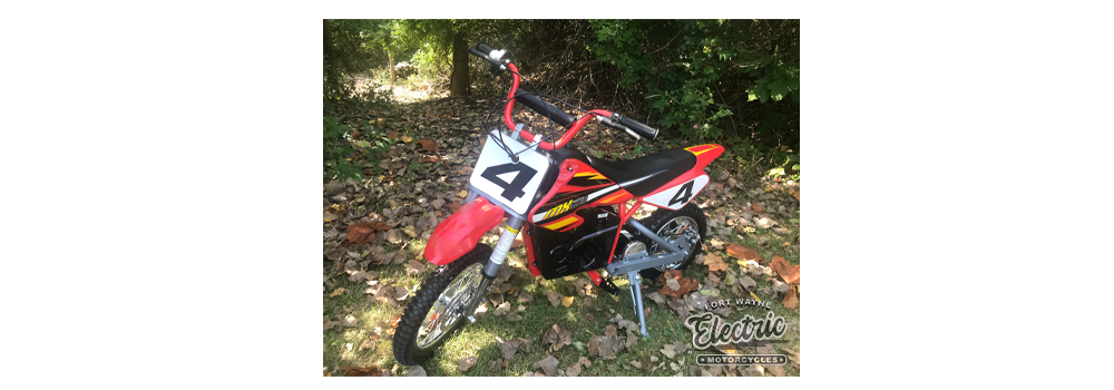 Outdoor scene of motorcycle