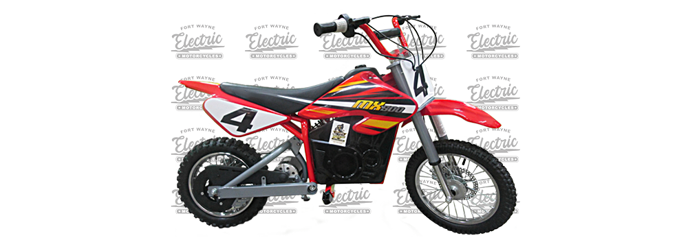Side view of motorcycle